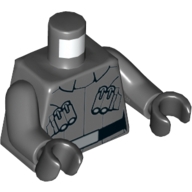 Lego tělo, tmavě modro šedá (6125681)